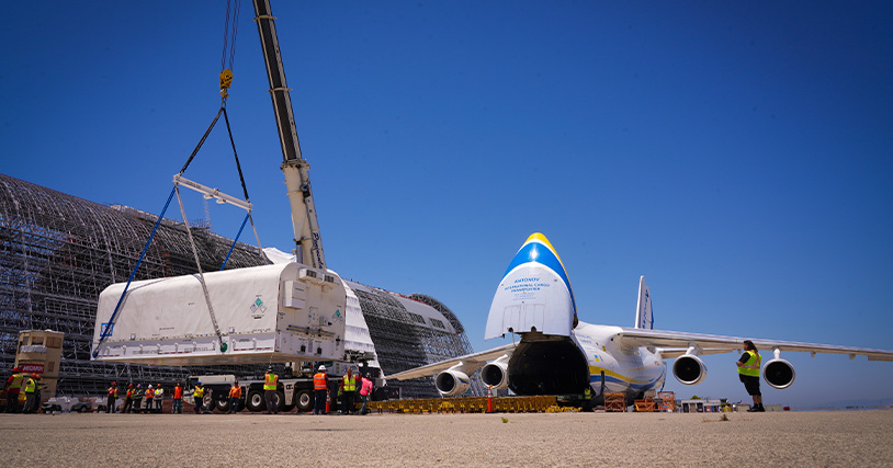 J3 waiting to be loaded on to plane