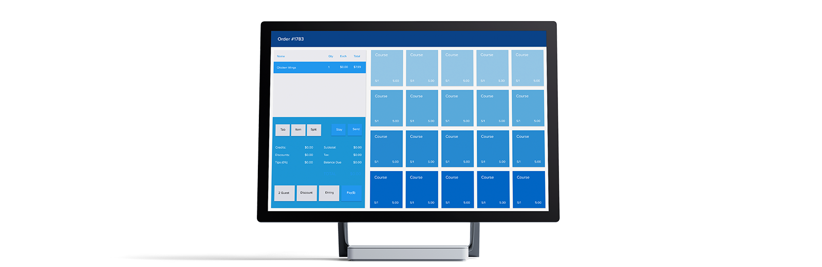 POS for Digital Menu boards