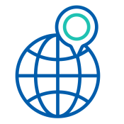 Global locations icon