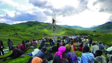 cell tower in democratic republic of congo