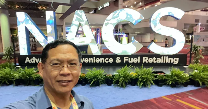 Tim Tang at the NACS Show 2022