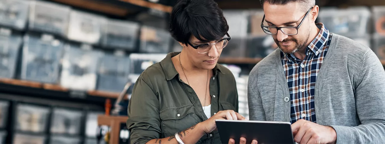 people working together with managed wireless