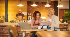 business owners using managed wireless