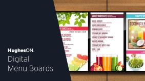 HughesON Digital Menu Boards Overview thumbnail